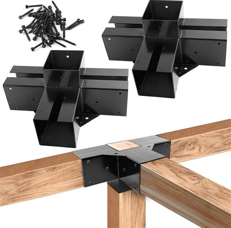 metal shed brackets|shed with 4x4 bracket.